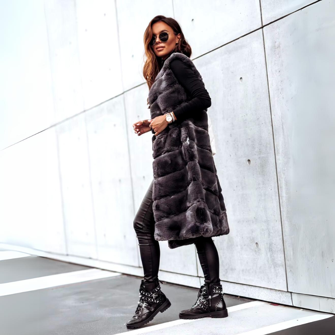 Grace™ | Elegant Ärm lös Vinterjacka