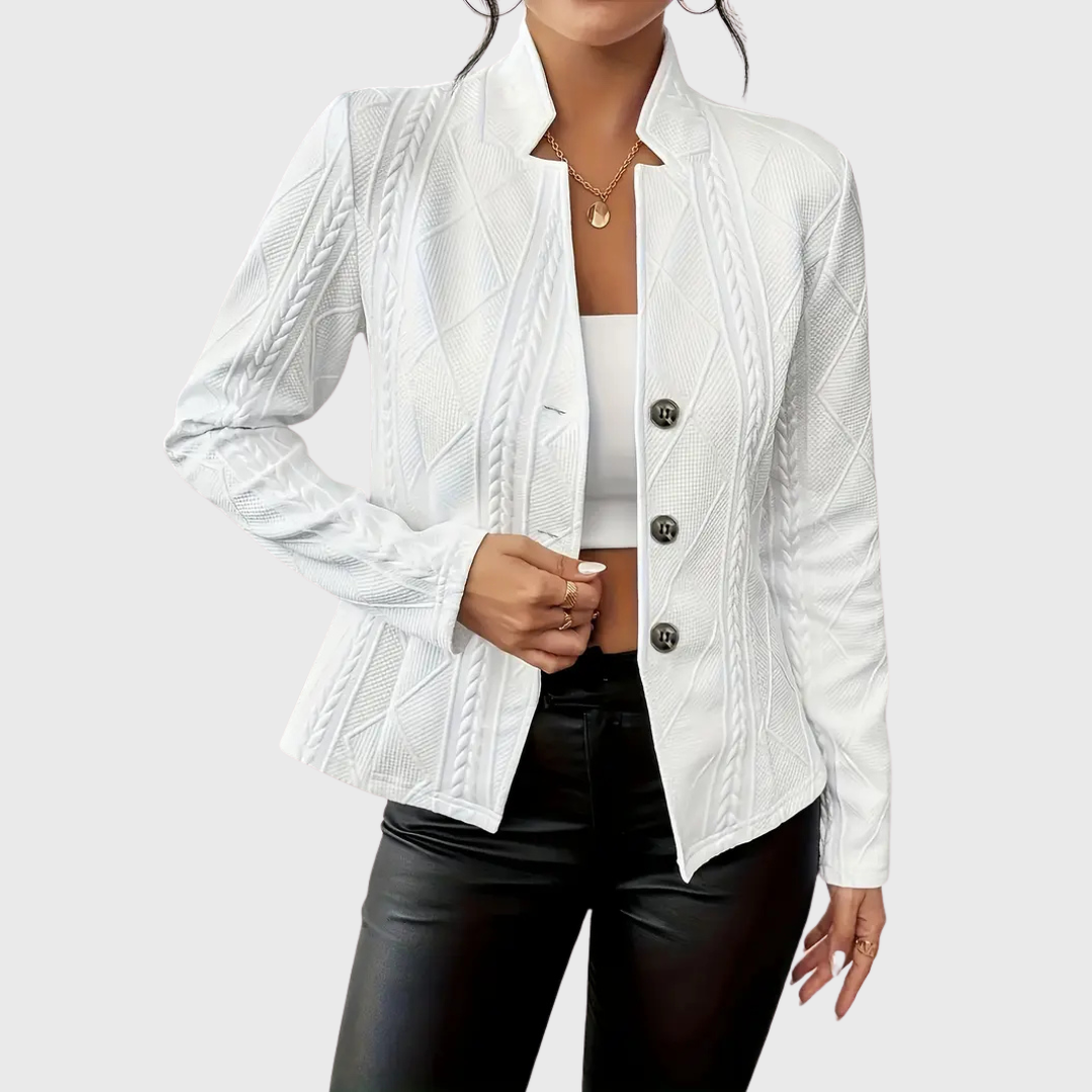 Olivia | Blazer cu detalii elegante