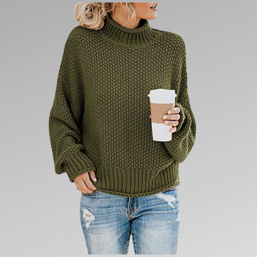 Karlijn™ | Stickad casual tröja