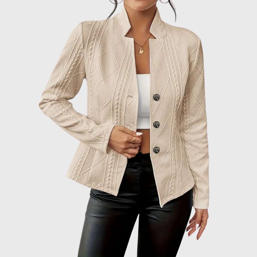 Olivia | Blazer cu detalii elegante