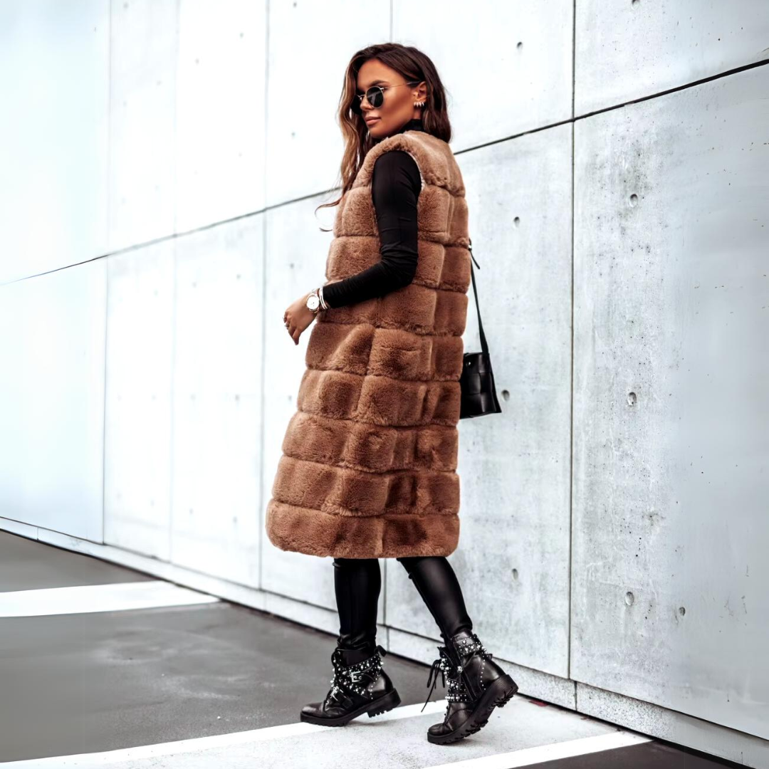Grace™ | Elegant Ärm lös Vinterjacka
