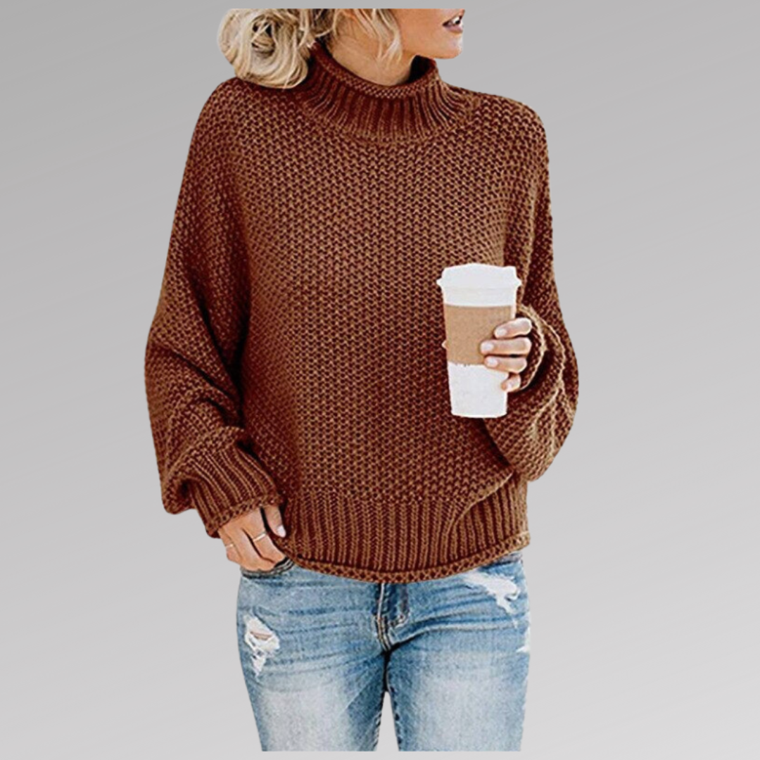Karlijn™ | Stickad casual tröja
