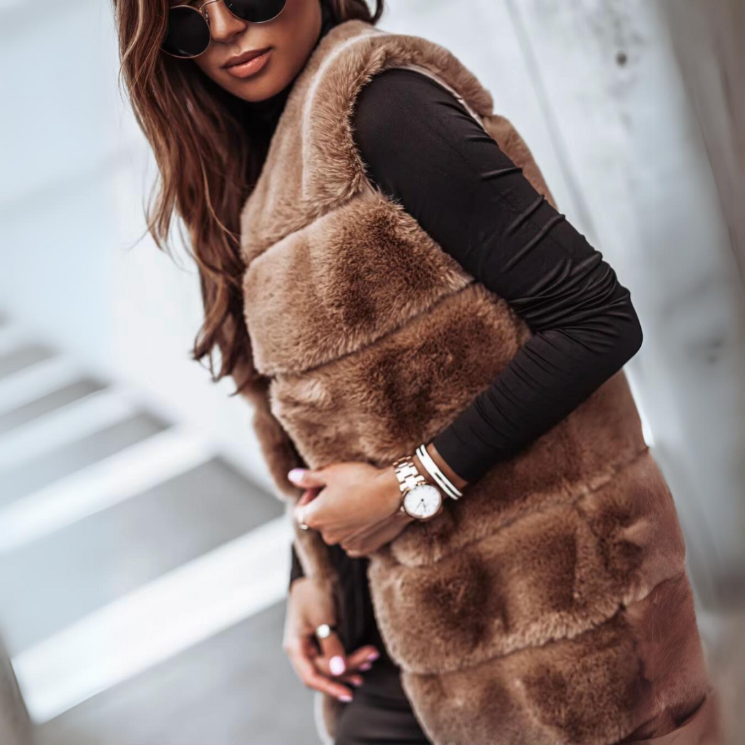 Grace™ | Elegant Ärm lös Vinterjacka