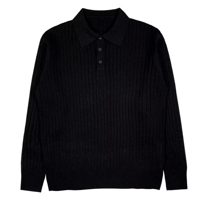 Reykjavik™ | Stickad Pikétröja i Tricot