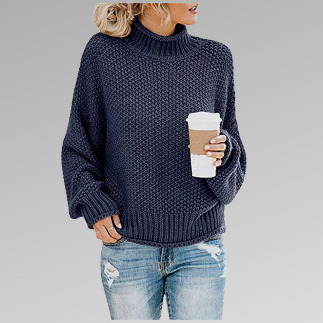 Karlijn™ | Stickad casual tröja