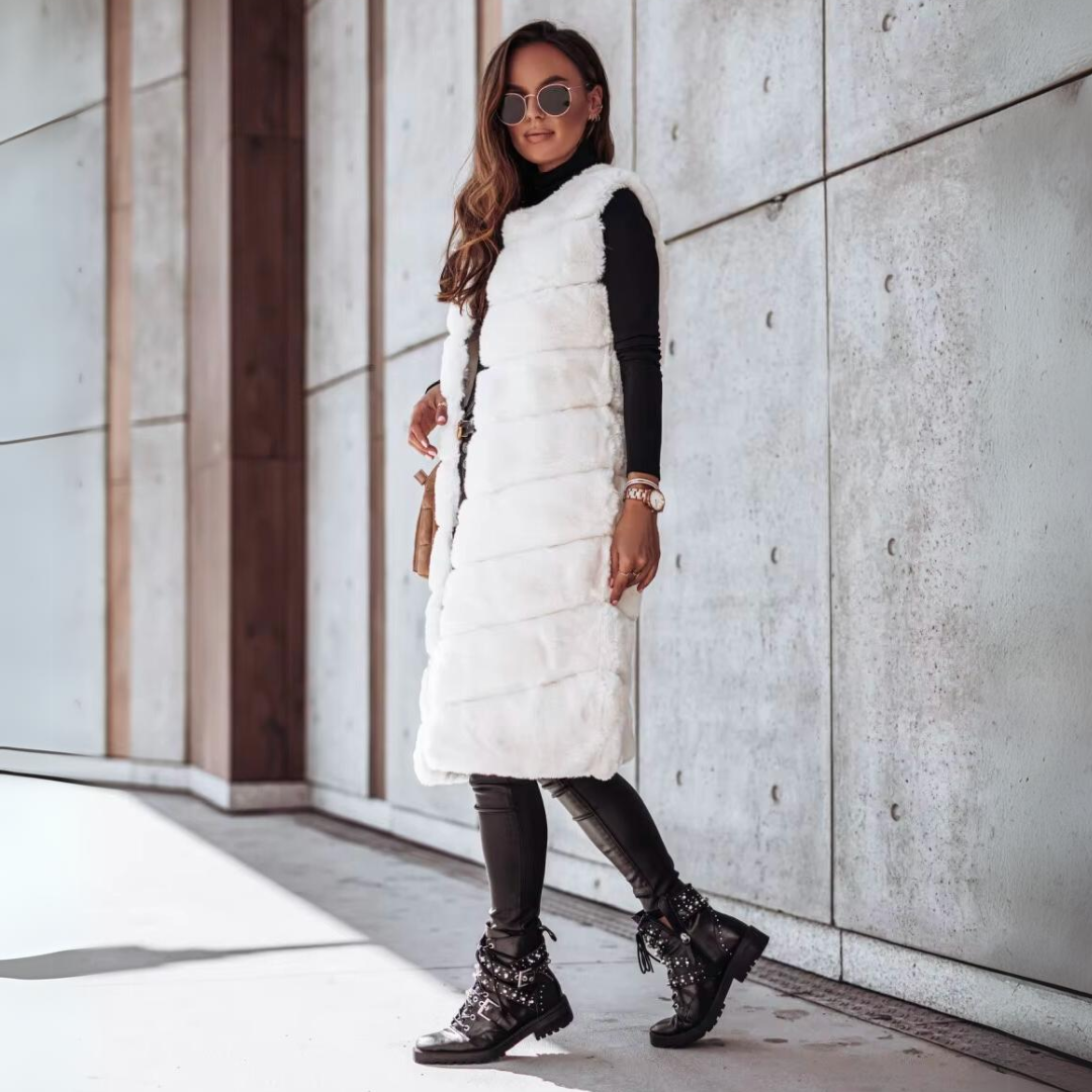 Grace™ | Elegant Ärm lös Vinterjacka