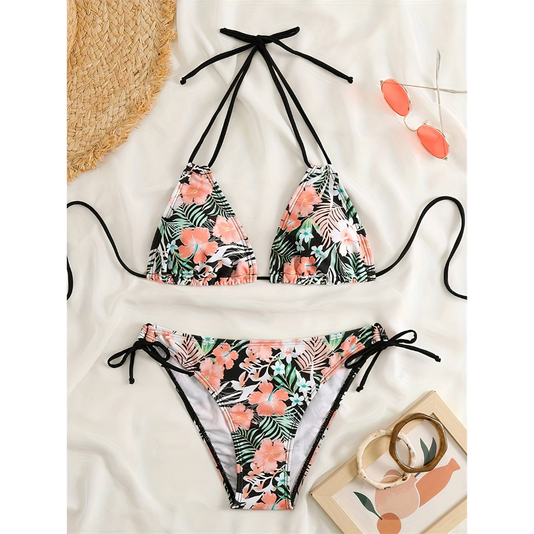 Elegance Tie Bikini Set