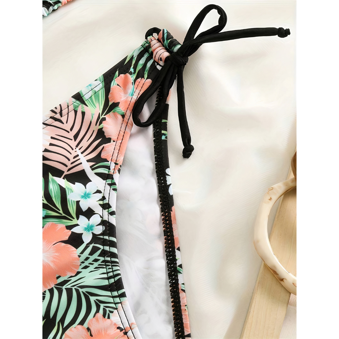 Elegance Tie Bikini Set
