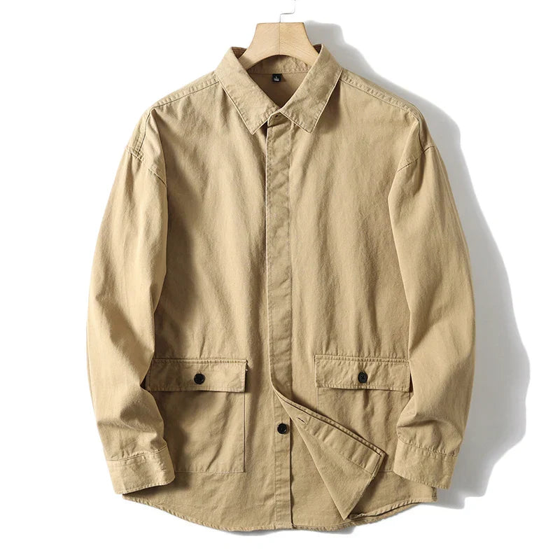 Sedona™ | Overshirt i Bomull med Avslappnad Passform