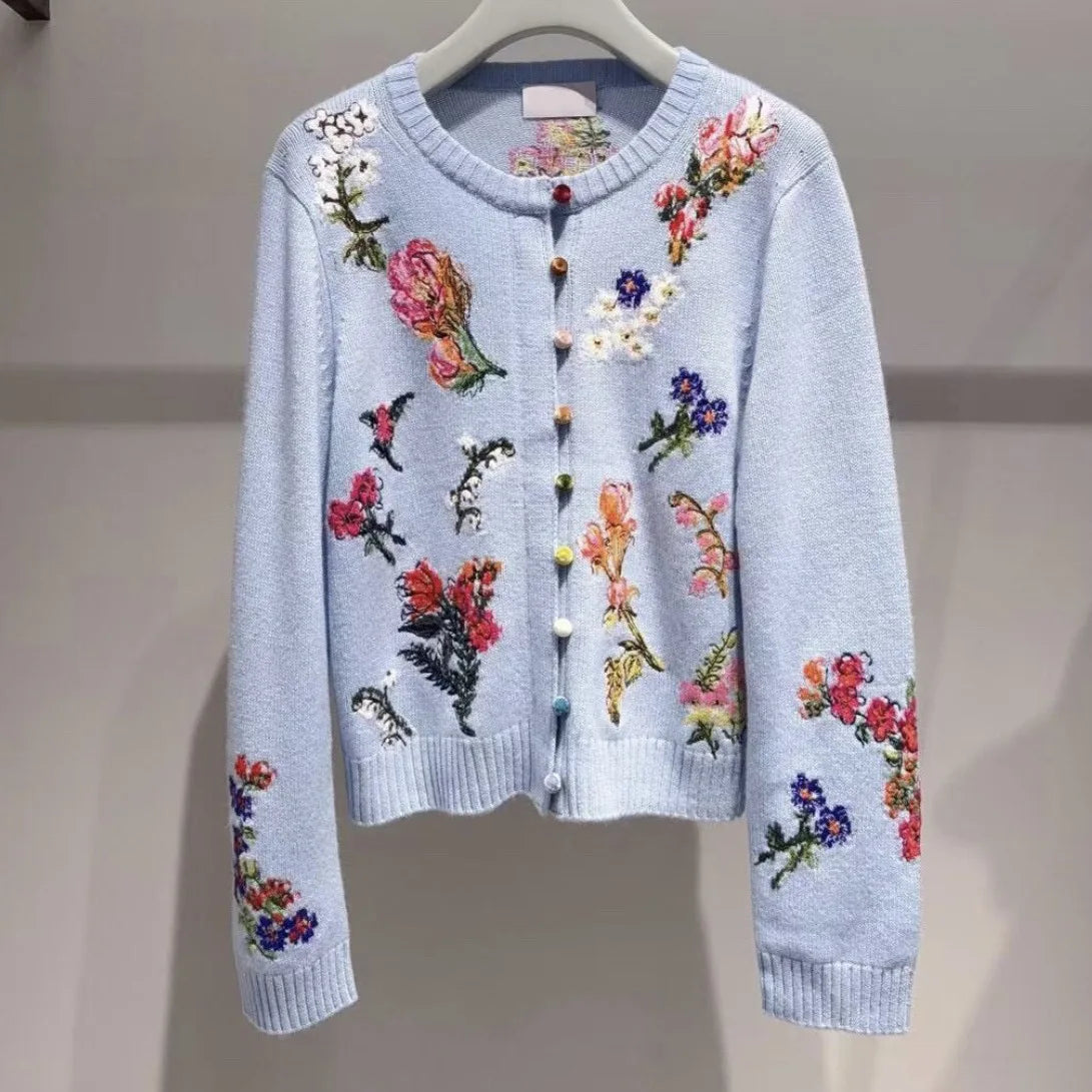 Sahara | Elegant vest met bloemen
