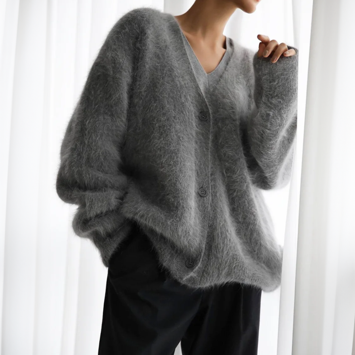 Dahlia - Cardigan Oversize Elegant
