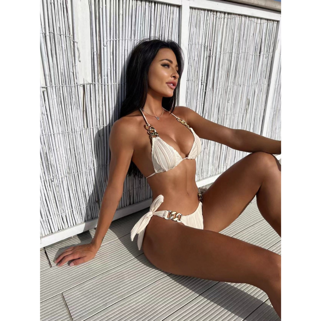 Golden Luxe Bikini Set