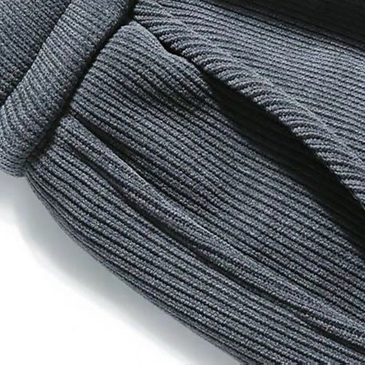 Pascal™ | Ribbade Joggingbyxor med Dragsko