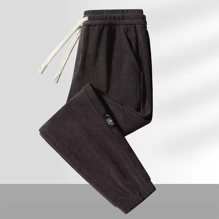 Pascal™ | Ribbade Joggingbyxor med Dragsko