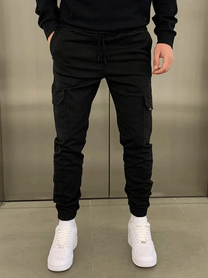 GERALD - SCHMAL GESCHNITTENE CARGOHOSE
