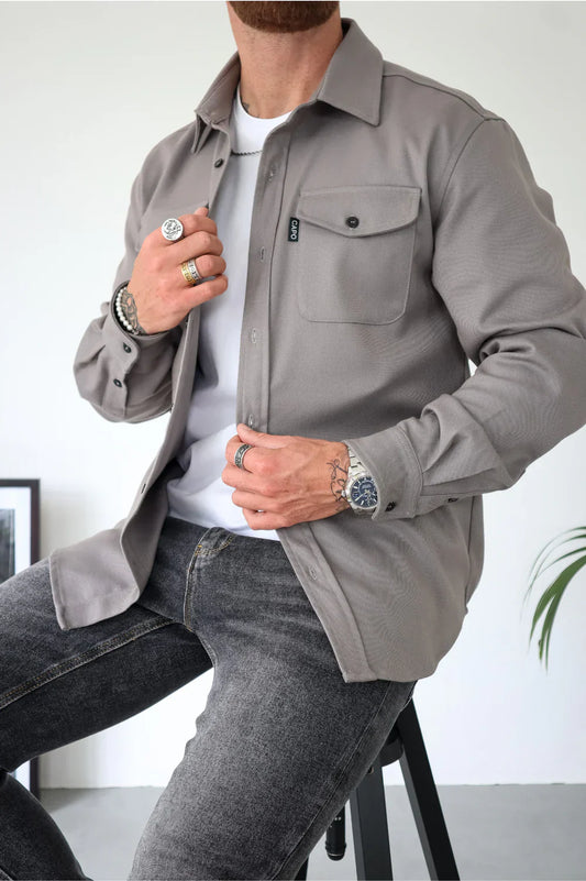 Marcus™ | Elegant och Avslappnad Herrskjorta