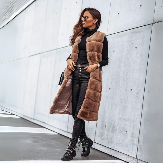 Grace™ | Elegant Ärm lös Vinterjacka