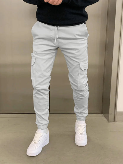 GERALD - SCHMAL GESCHNITTENE CARGOHOSE