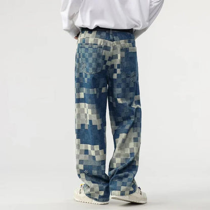 Ingo™ | Vida Jeans med Pixelmönster