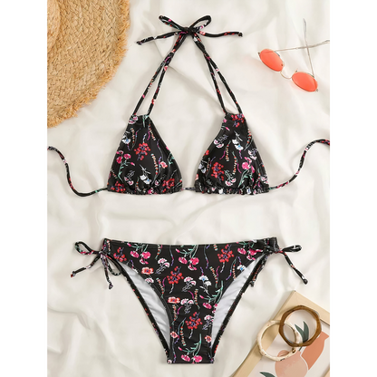 Elegance Tie Bikini Set