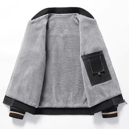 Logan™ | Varsityjacka i Denim