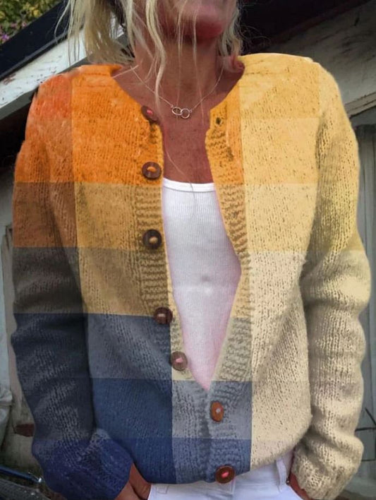 Orla™ | Kofta med geometriskt mönster