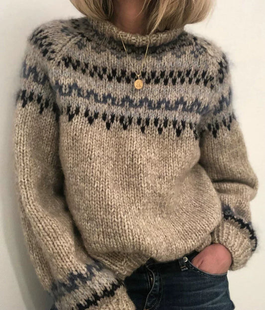 Francien™ | Tröja med rund hals