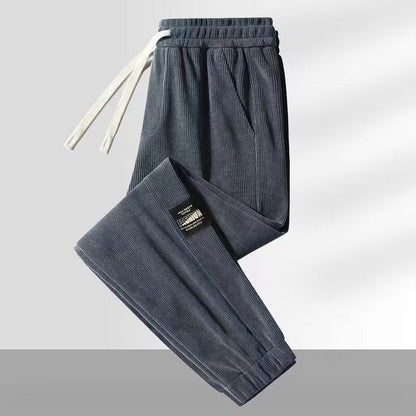 Pascal™ | Ribbade Joggingbyxor med Dragsko