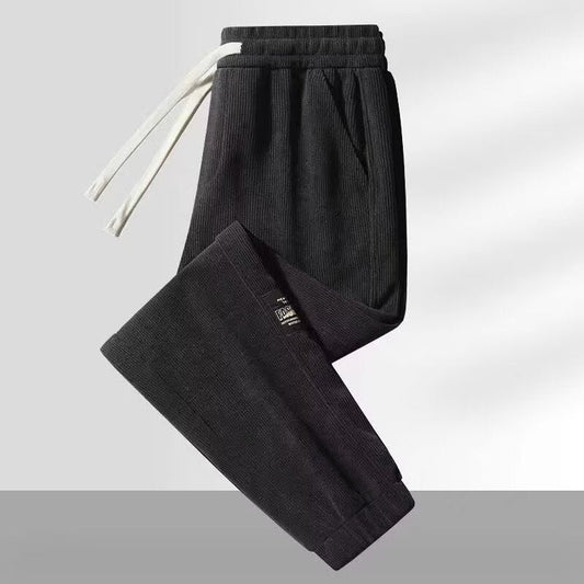 Pascal™ | Ribbade Joggingbyxor med Dragsko